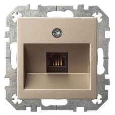 Розетка телефонная RJ-11 без рамки LIREGUS EPSILON 28-3161