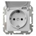 Розетка влагозащищенная с заземлением с крышкой, без рамки LIREGUS EPSILON 28-0162
