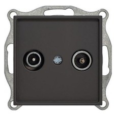 ТВ-розетка проходная без рамки LIREGUS RETRO 29-229