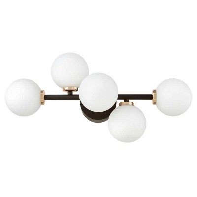 Бра LUMINA DECO Marsiada LDW 6033-5 BK+F.GD