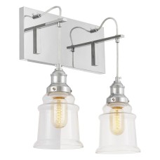 Бра LUMINA DECO Moletti LDW 6844-2 CHR+PR