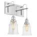 Бра LUMINA DECO Moletti LDW 6844-2 CHR+PR