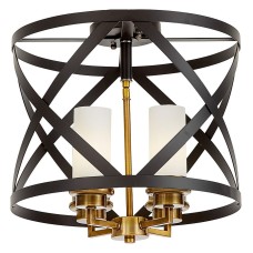 Люстра на штанге LUMINA DECO ASTILA LDP 1242-4 BK+MD