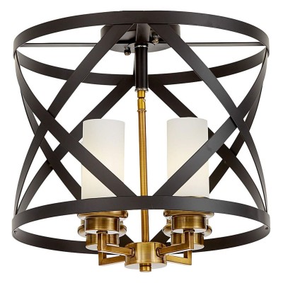 Люстра на штанге LUMINA DECO ASTILA LDP 1242-4 BK+MD
