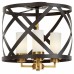 Люстра на штанге LUMINA DECO ASTILA LDP 1242-4 BK+MD