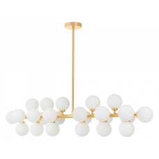 Люстра на штанге LUMINA DECO MARSIADA LDP 6033-24 GD