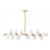 Люстра на штанге LUMINA DECO Marsiada LDP 6033-24 MD