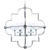 Подвесная люстра LUMINA DECO Baltimore LDP 8020-6 CHR+WT