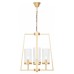 Подвесная люстра LUMINA DECO Fedi LDP 1247-4 F.GD