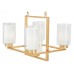 Подвесная люстра LUMINA DECO Lino LDP 1239-5 F.GD