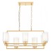 Подвесная люстра LUMINA DECO Lino LDP 1239-8 F.GD