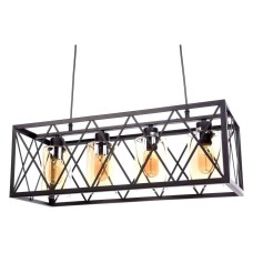 Подвесной светильник LUMINA DECO Nortis LDP 11535-4 BK