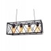 Подвесной светильник LUMINA DECO Nortis LDP 11535-4 BK