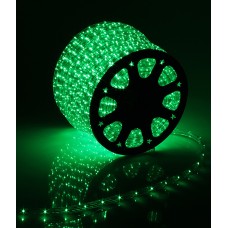 Светодиодный дюралайт Laitcom (LTC) 220В 36 LED/м 2,4 Вт/м Зеленый 100м IP65 F3-H1-220V-G
