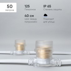 Гирлянда Белт-Лайт Laitcom (LTC) BL50m/125L-8-P