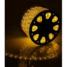 Светодиодный дюралайт Laitcom (LTC) 220В 36 LED/м 2,4 Вт/м Желтый 100м IP65 F3-H1-220V-Y