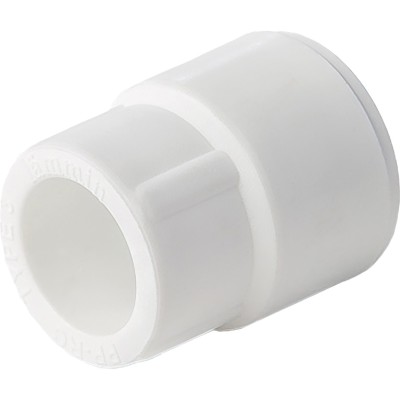 Муфта Lammin PPR перех. нар/вн 50 х 40 120/20 белый