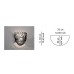 Настенный светильник Lamp International 8068 Gold with cristals