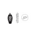 Потолочный светильник Lamp International 8082 Silver