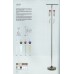 Торшер Lamp International Luna 2344/D Chrome