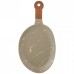 Блюдо (37.5x19x24 см) Золотой Мрамор 412-126