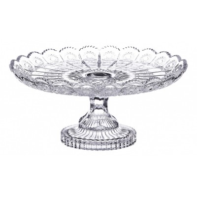 Блюдо декоративное (30х15 см) Muza Crystal 195-128