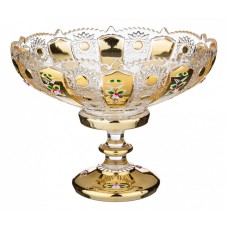 Чаша декоративная (30х23 см) Gold Glass 195-107