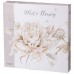 Набор из 2 тарелок плоских White flower 415-2127