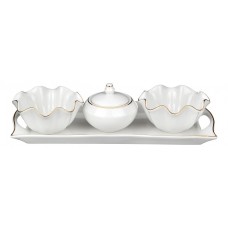 Набор из 3 банок для пищевых продуктов ART 359-319