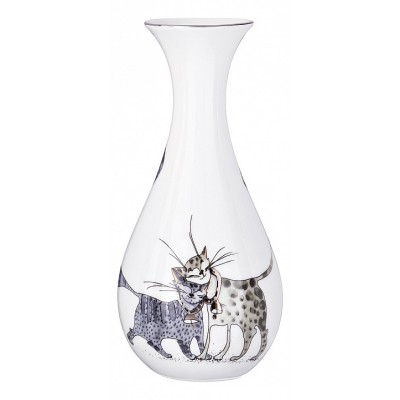 Ваза настольная (5-5х17 см) Котики 264-860