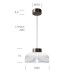 Подвесной светильник Leucos Aella Mini 25 S Clear