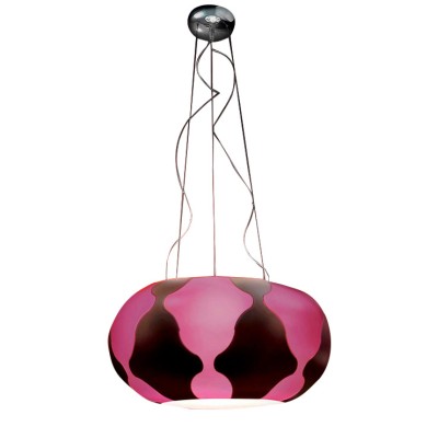 Подвесной светильник Leucos FLAN Fucsia/Marrone