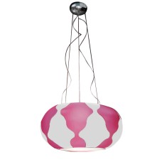 Подвесной светильник Leucos FLAN White/Fucsia