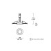 Встраиваемый светильник Leucos SD 803 White