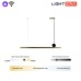 Подвесной светильник Lightera Manitoba LE111L-118GB WIFI COPPER