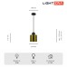 Подвесной светильник Lightera Myanmar LE132L-1GB