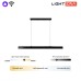 Линейный подвесной светильник Lightera Baffin LE112L-120B WIFI