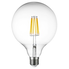 Лампа светодиодная филаментная Lightstar LED Filament E27 10W 4000K груша прозрачная 933204