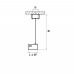 Питание подвесное Lightstar Track 3 gray 504299