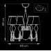 Подвесная люстра Lightstar Escica 806050