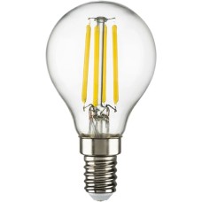 Лампа светодиодная филаментная Lightstar LED Filament E14 6W 3000K груша прозрачная 933802