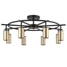 Люстра на штанге Lightstar Rullo LR718408 (571718+214440-8)