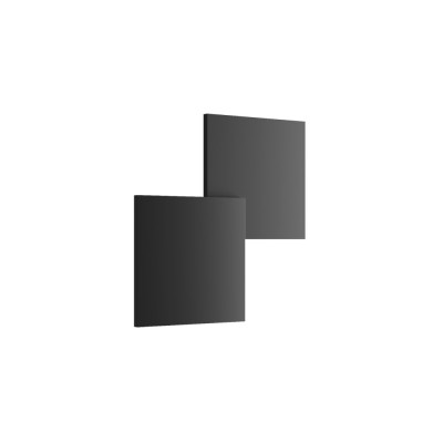 Настенный светильник Lodes Double Square Black