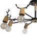 Люстра на штанге Loft IT Sven 10024/8 Black