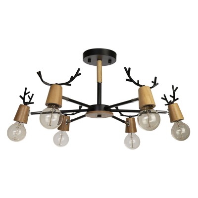 Люстра на штанге Loft it Sven 10024/6 Black
