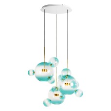 Подвесной светильник Loft it Bolle 2027-D3 Blue