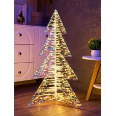 Фигура световая FROSTY «Елка», 64×64x100, 720 LED, 220V, свечение тёплое белое