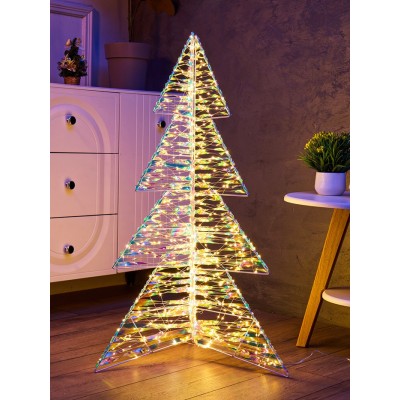 Фигура световая FROSTY «Елка», 64×64x100, 720 LED, 220V, свечение тёплое белое