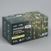 Гирлянда «Бахрома» 3 × 0.6 м, IP44, УМС, белая нить, 160 LED, свечение тёплое белое, 220 В