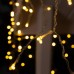 Гирлянда «Бахрома» 4 × 0.6 м, IP44, прозрачная нить, 180 LED, свечение тёплое белое, 8 режимов, 220 В